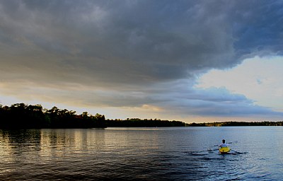 A peaceful paddle 