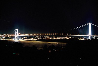 Bosporus At Night