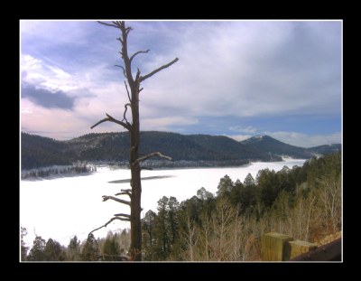 A Frozen Lake in Dixie National Forest