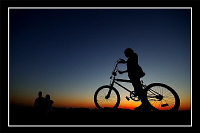 Sunset And Silhoutte