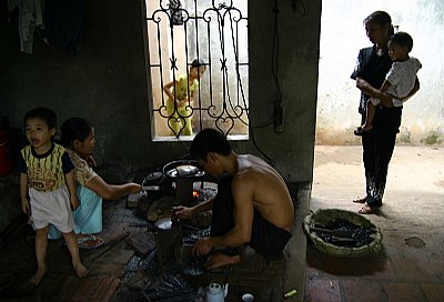 A Family at Da Sy Village