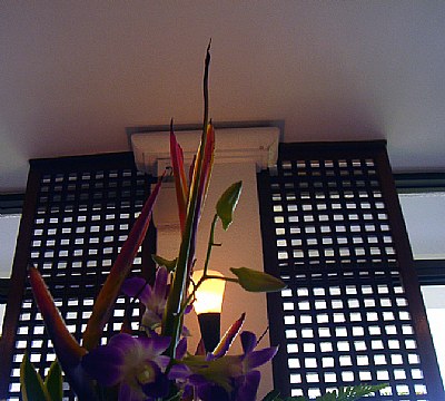 Flower & Ceiling