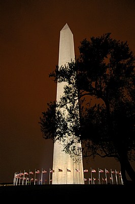 Washington Monument at Night