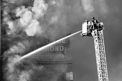 Chicago fire BW