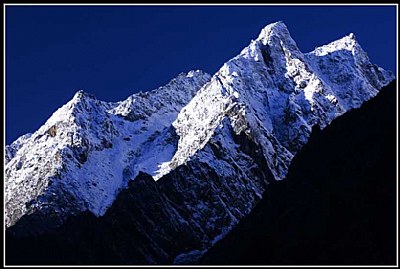 Snow Peak at Badrinath