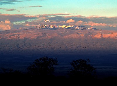 Mt. Kenya Sunset