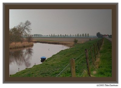 Blue boat