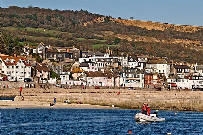 Lyme Regis On A  November Afternoon