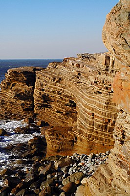 Sea side cliffs