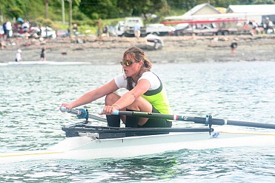 woman sculler