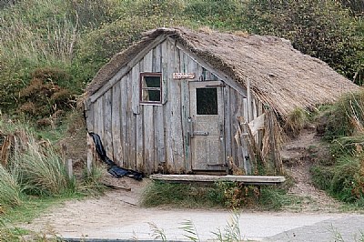 Very  old house by the sea