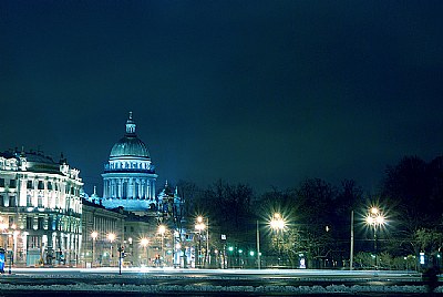 St-Petersburg at the night
