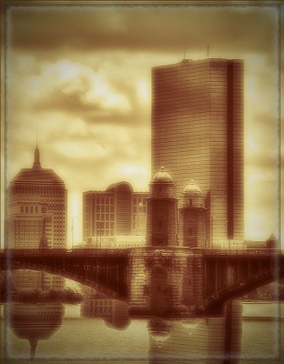 blurred Boston