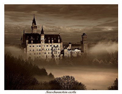 The castle in the fog