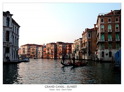 Grand canal - Venice