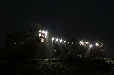 Bamburgh Castle Spotlights