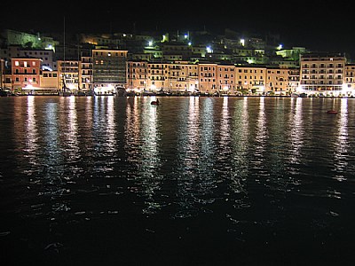 Portoferraio by night