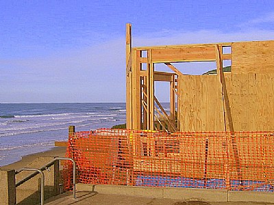 Constr. On the Beach