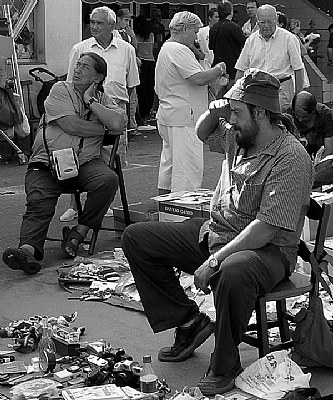 Market vendors