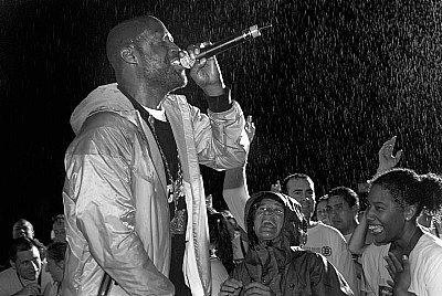 Rapping in the rain