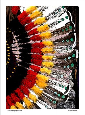 Indian Feather Abstract 2