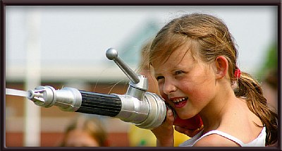 Girl with the firehose