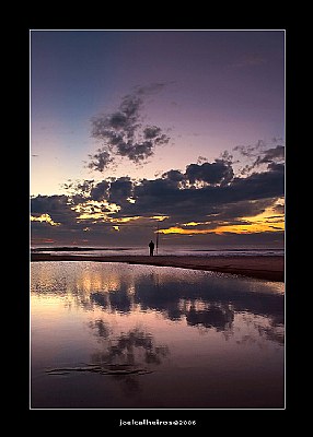  pescando ao fim da tarde...