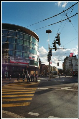 At the crossroad