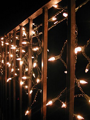 Behind the lights