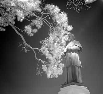 Infrared Statue