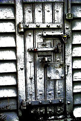 The old cell door