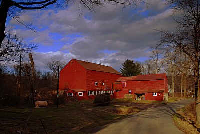 Red Barn in New Jersey