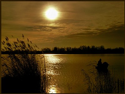 Calm river....