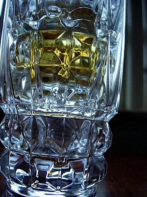 A drunken glass