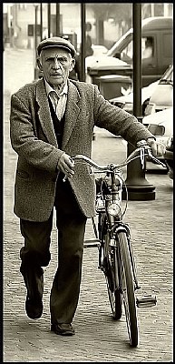 Pasquale  with Bicycle