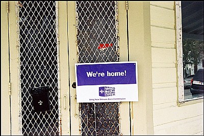 We're home