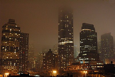 Foggy Night in NYC