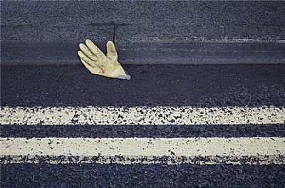 The yellow glove