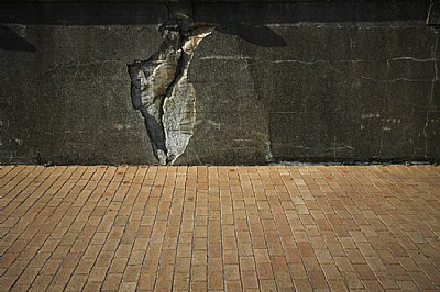 The cracked wall