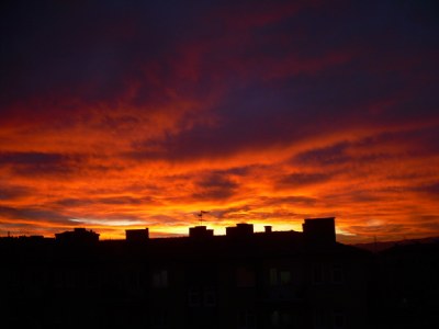 late sunset