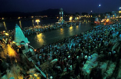 Haridwar in the evening