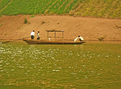 Boat & Family