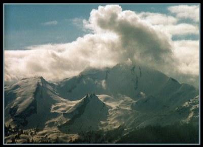 The cloud collection for a storm