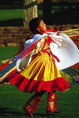 Dancing Indian girl