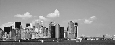 B&W NYC Skyline