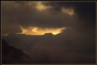 Between heaven and earth