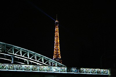 Eiffel Tower by night