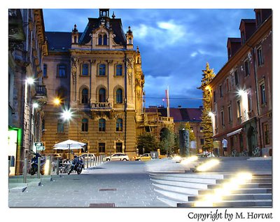 ljubljana at evening