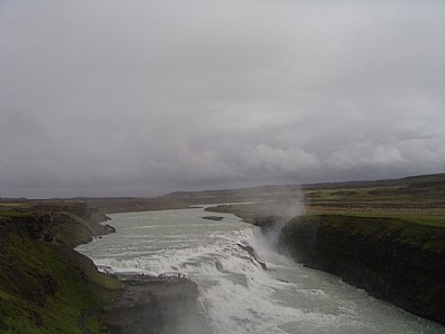 Gullfoss waterfall 
