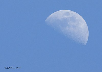 Afternoon Moon